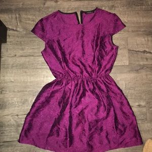 Short Maroon Dress